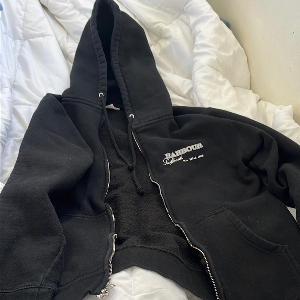 Harbour Black Hoodie